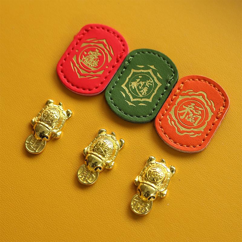 1Pc Lucky Wealth Turtle Amulet Fengshui Lucky Turtle Wallet Charm Money-biting Turtle Ornaments Decor Auspicious Turtle Statue