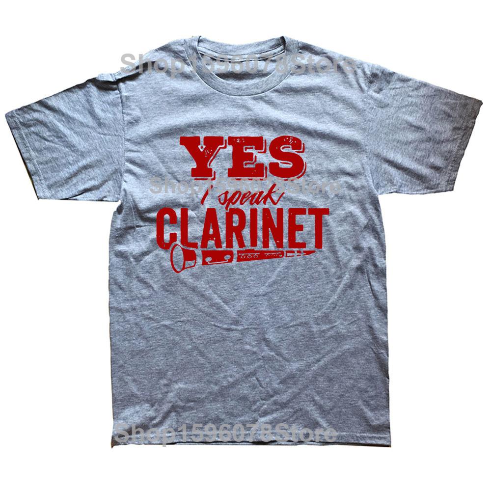 Clarinet Oboe Player Clarinetist Oboist Evolution Print T-Shirt Summer Casual Top Tee Printed T Shirt Fashion