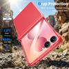 Samsung Galaxy Z Flip 8 Protective Case with Hinge Cover Raised Camera and Screen Edges-pink