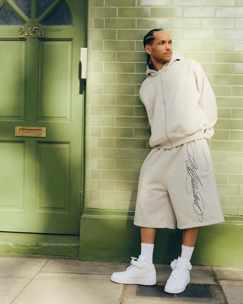 Pantaloncini sportivi unisex a vita media-bassa, gamba dritta, con ricamo, casual, in poliestere traspirante, per basket, corsa, sport, per la primavera, streetwear