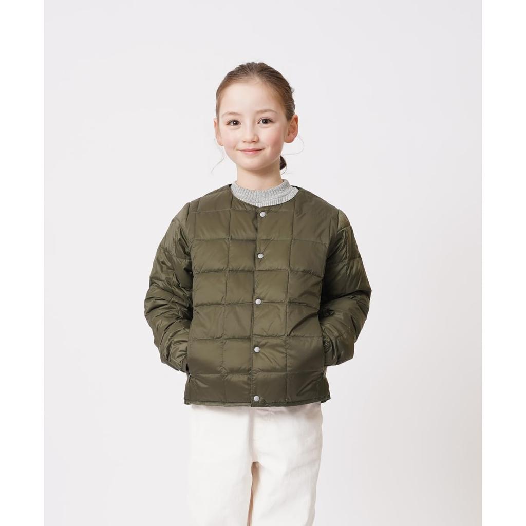 TAION Crew Neck Button Down Jacket Kids' (TAION-K104)