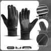 DUTRIEUX Unisex Water-Repellent Fleece Touchscreen Gloves