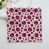 New polka dot cotton and linen small square scarf headscarf spring and autumn women's versatile neck small scarf summer thin scarf