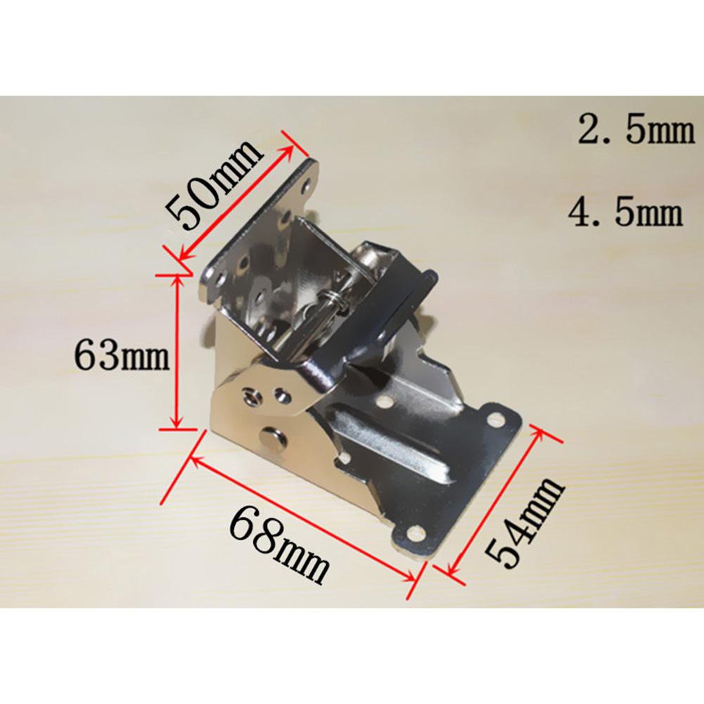 90 Degrees Self-locking Folding Hinge Table Lift Support Connection Cabinet Hinges Furniture Hardware