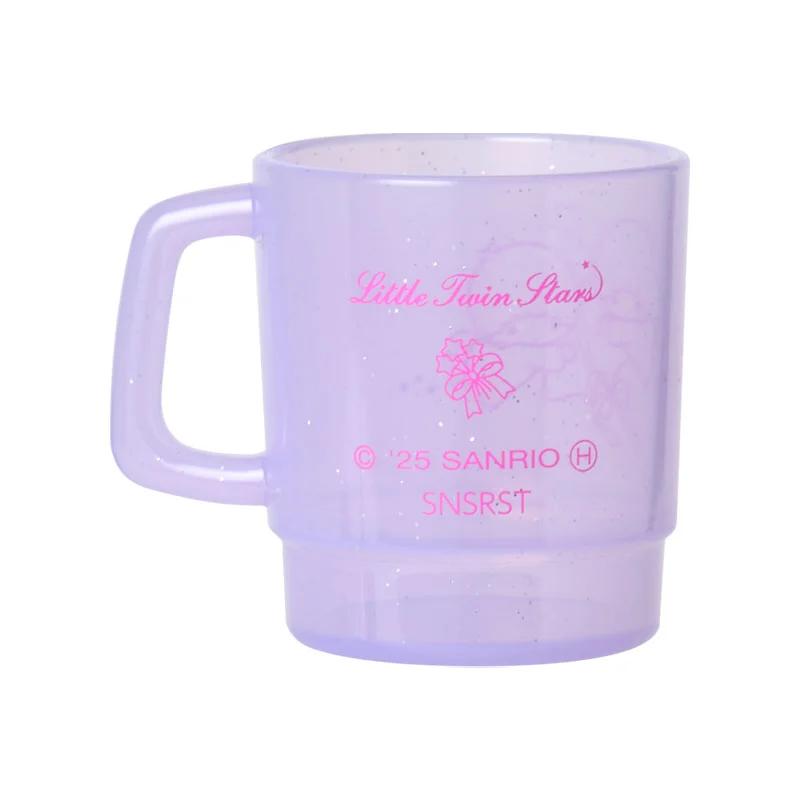 Sanrio Little Twin Stars Sticky Notes In a Cup Case ( Lavender ) Japan NEW Sanrio Characters