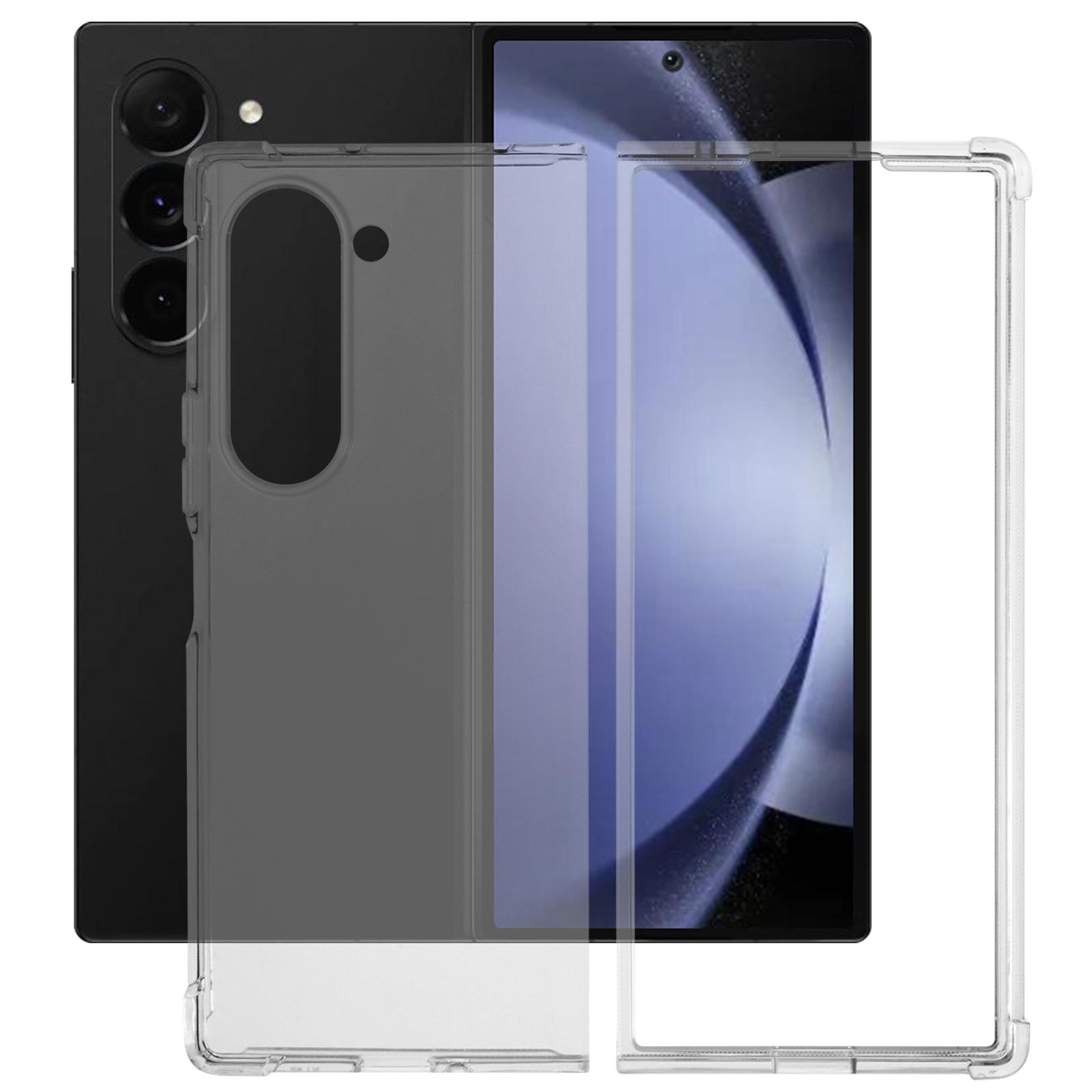 

For Samsung Galaxy Z Fold6 5G Wear-Resistant Anti-Scratch Transparent Mobile Phone Cover Case A