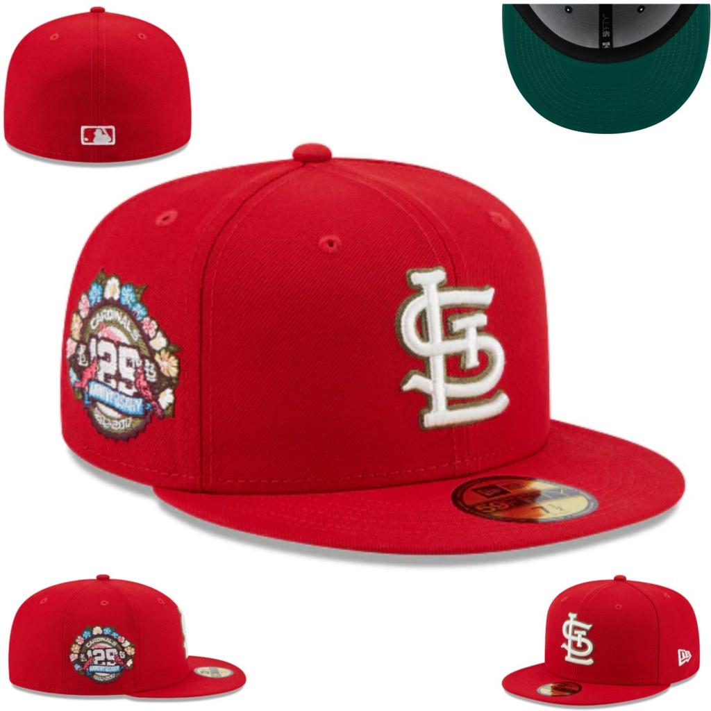 St. Louis Cardinals Side Embroidery, Size Cap, Closed Cap, Baseball Cap, Sun Hat, Embroidered Cap