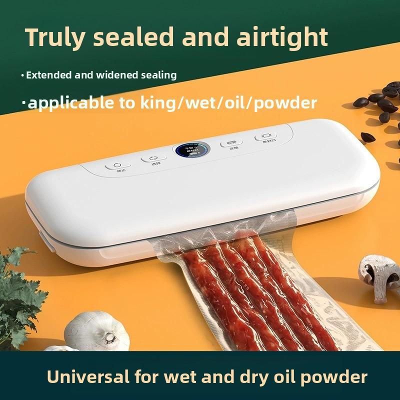 Selladora al vacío automática para alimentos máquina de sellado portátil para cocina doméstica