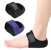 Silicone Heel Sleeve with Gel Pad for Shock Absorption - Unisex Protective Support Sock