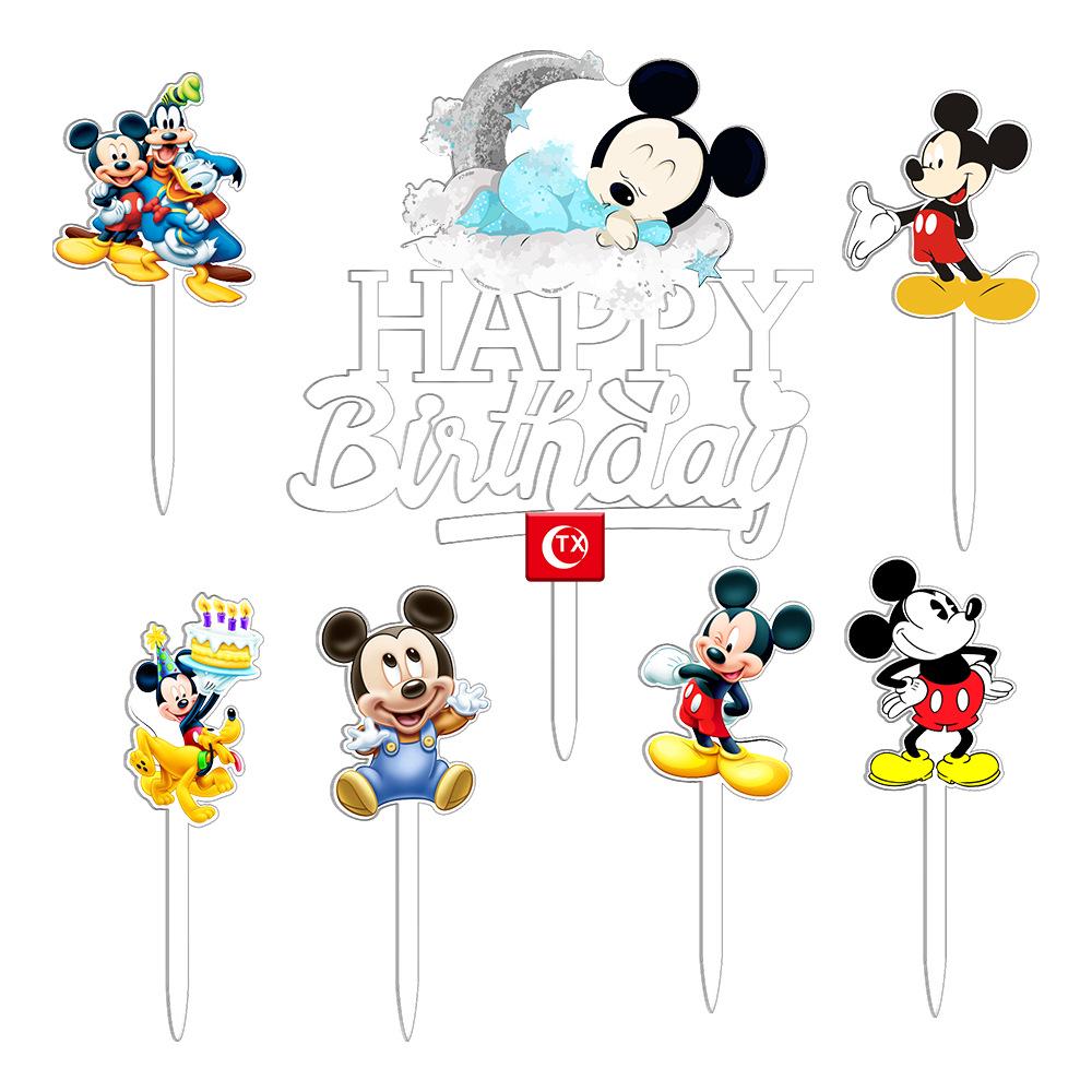 Custom DIY Color Cake Toppers