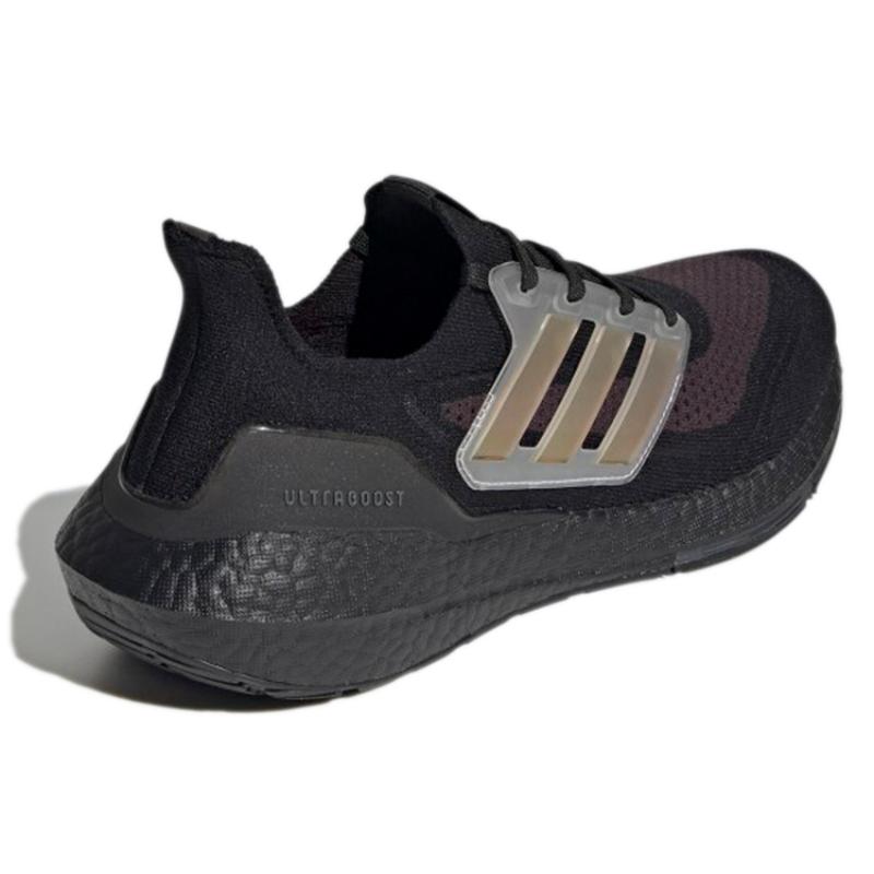 Adidas Ultra Boost 21 Black Iridescent Sneakers GX5236