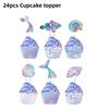 Mermaid Birthday Party Decorations Tableware Plate Cup Napkin Balloon Hanging Banner Party Decor Girl Favor Baby Shower Supplies