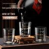 Tempered Glass Wine Set: White Wine Cup, Two Glasses, Old-fashioned High-end Spirits and Beer Glasses