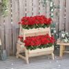 2/5 Stück Künstliche Blume Seiden-Begonienblume Außen-Gartenbogen UV-Schutz Hochzeit Braut Zuhause Bonsai Festival Party DIY-Geschenk