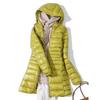 Ultralight Women Puffer Jacket Duck Down Hooded Coat Warm Windbreaker Parka for Autumn Winter Portable Female