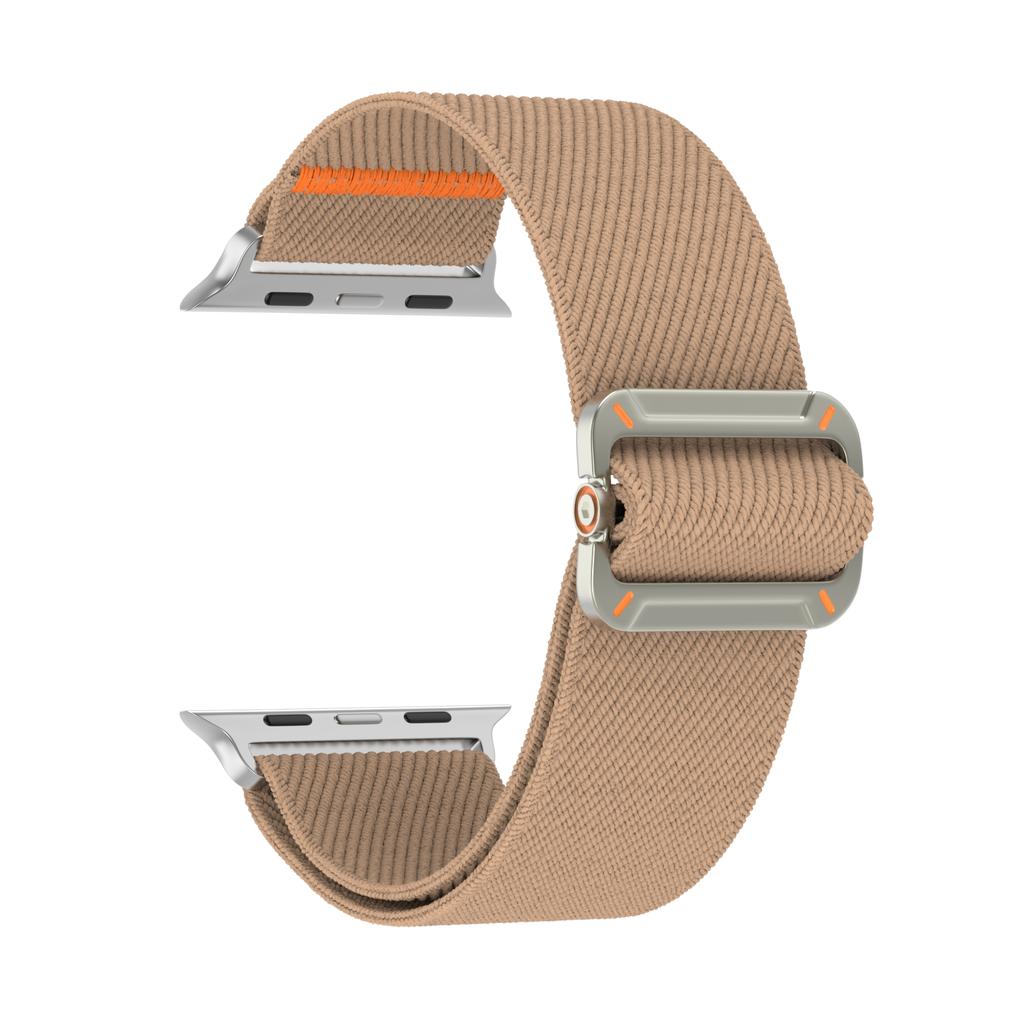 Elastic Strap for Apple Watch 46mm 42mm 49mm 45mm 41mm 38 44mm 40mm Nylon Solo Band for IWatch Ultra 2 Series 10 9 8 7 6 SE 5 4