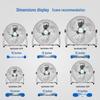 High-Power Industrial & Household Floor Fan: 16, 18, 20 Inch Options
