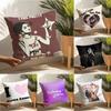 Pillow Case Cotton Linen Fabric Square Zipper Pillowcase Home Decorative Living Room Singer Music S-Selena Gomez 2
