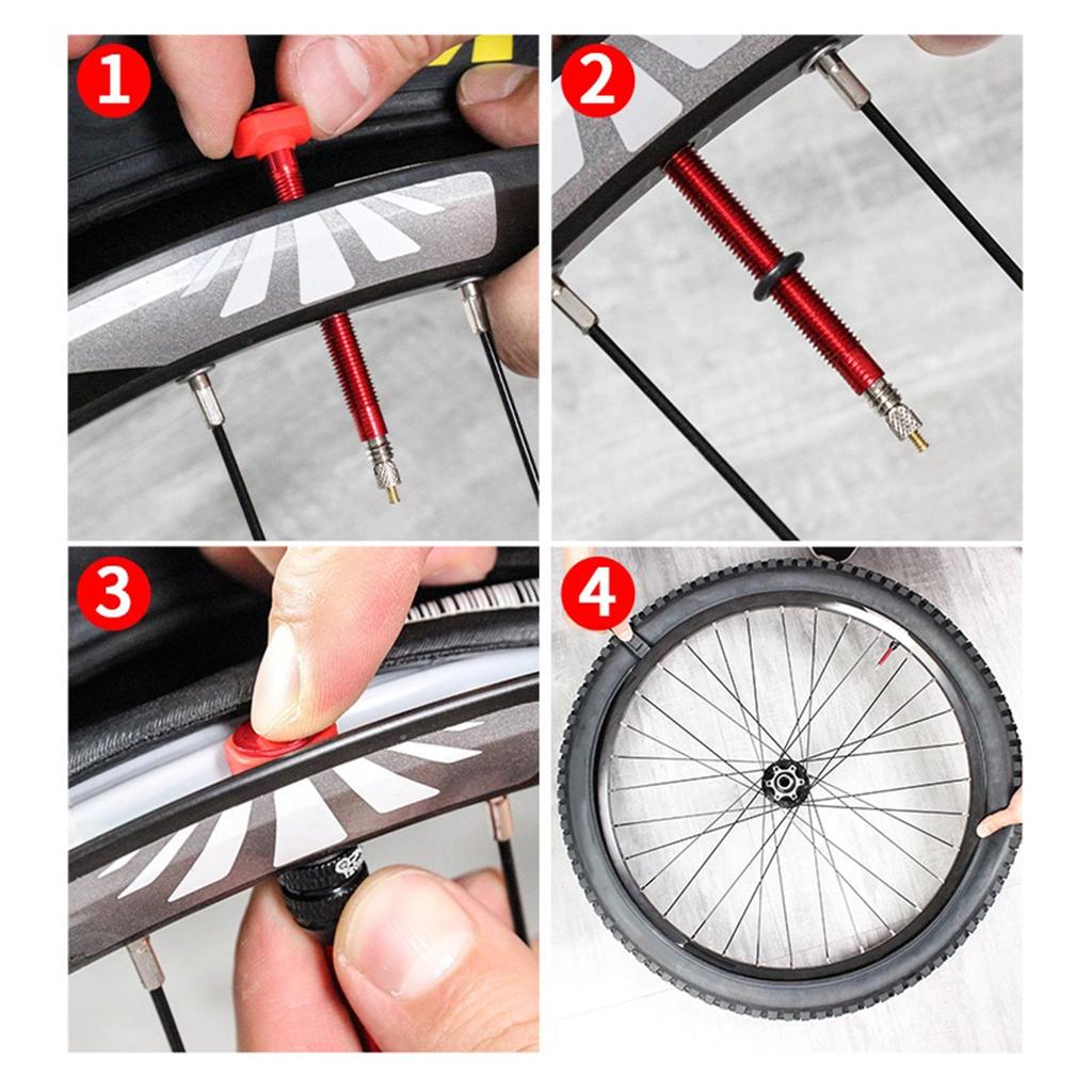 Tubeless Aluminum Alloy Valve Stem MTB Mountain Bike