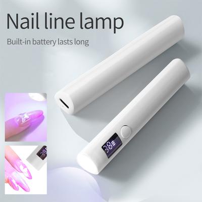 LINMAND Portable Led Light Strip Handheld Gel Nail Lamp Timing Settings 20/60s Suitable for Gel Polishing Home Diy Salon Ladies
