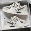 Mesh shoes men's 2025 new summer breathable mesh versatile retro trend thick-soled wear-resistant men's sports and leisure shoes