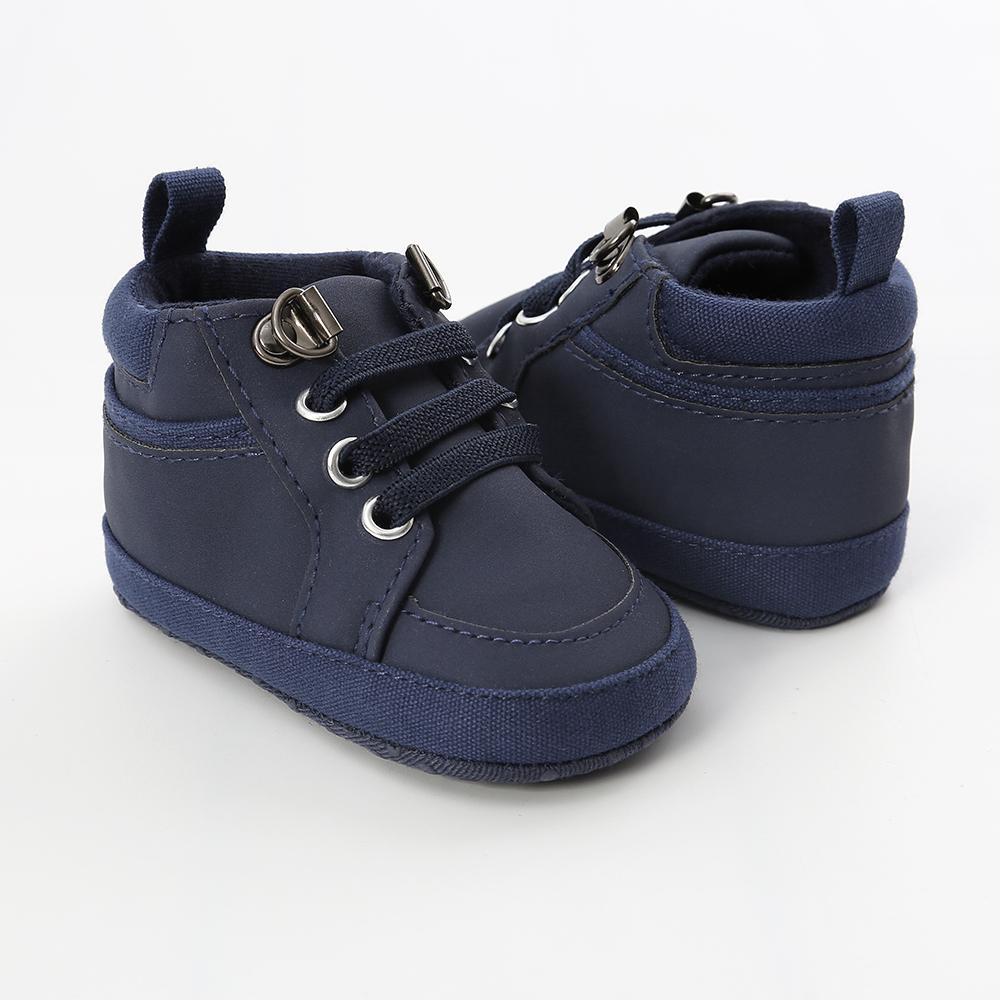 Baby Sneakers Infant Boys Girls Sports Shoes Toddler Casual Cotton Sole Anti-slip PU First Walkers Crawl Crib Basketball Shoes