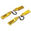 Artec Sports Day Pom-Poms, Hands-Free Cheer Pom-Poms with Name Tag, Gold/Silver, 18115