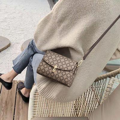 Bag Women'S Fashion Shoulder Bag Crossbody Bag Women'S Versatile Premium Small Square Bag Luggage