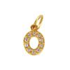 26 English Letter Rhinestone Pendants: European & American Style, 304 Stainless Steel, DIY Earring Accessories