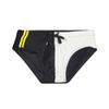 Men Swim Briefs Color Block Combination of Color Low Waist Tight Fit Sexy Swimwear Beach Wear Tanning Surfing