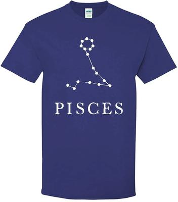 Pisces Constellation - Star Sign Astrology Zodiac Astronomy Birthday T Shirt