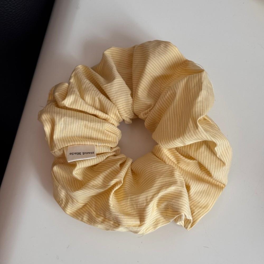 

Multi Size Elastic Hair Ties Light Yellow Hair Bands Hair Hoop Sweet Hair Rope Women Hair rope-01