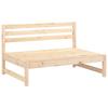 5 Piece Garden Lounge Set Solid Pine Wood