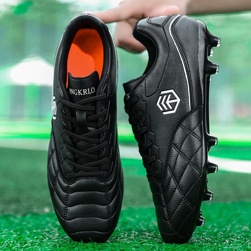 Nové Pánské Fotbalové Kopačky Tráva Prodyšné Zápasové Venkovní Sportovní Fotbalové Boty Kopačky Dlouhé Hroty Pohodlné Tréninkové Chlapci Protiskluzové