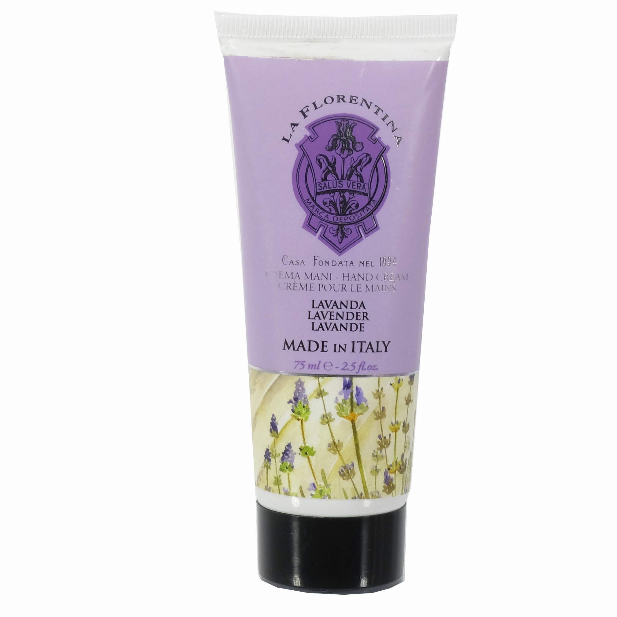 

LA FLORENTINA Hand Cream 75ml Lavender Clear чистый