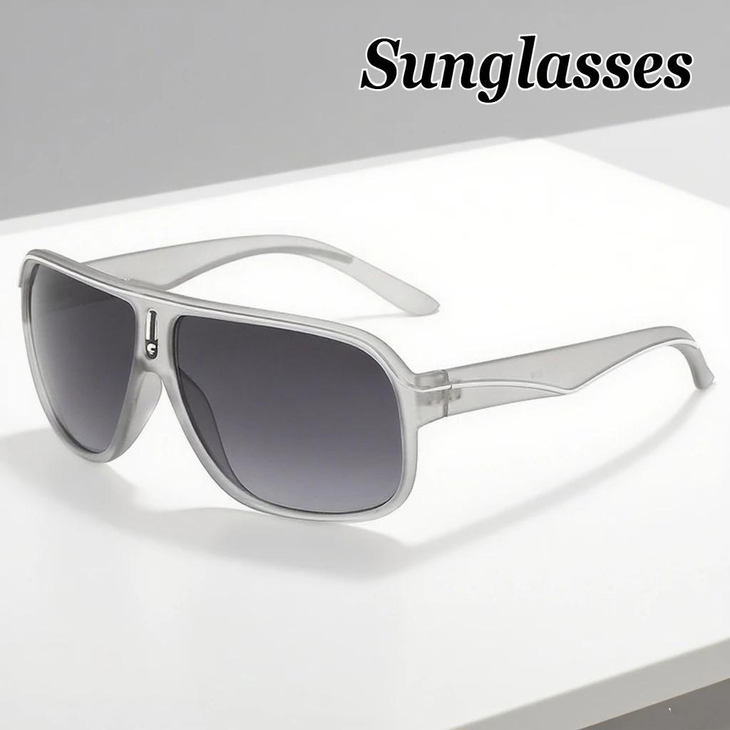 Modne stylowe okulary przeciwsłoneczne dla kobiet i mężczyzn Ultra lekkie wygodne chroniące przed promieniowaniem UV Okulary do fotografii ulicznej