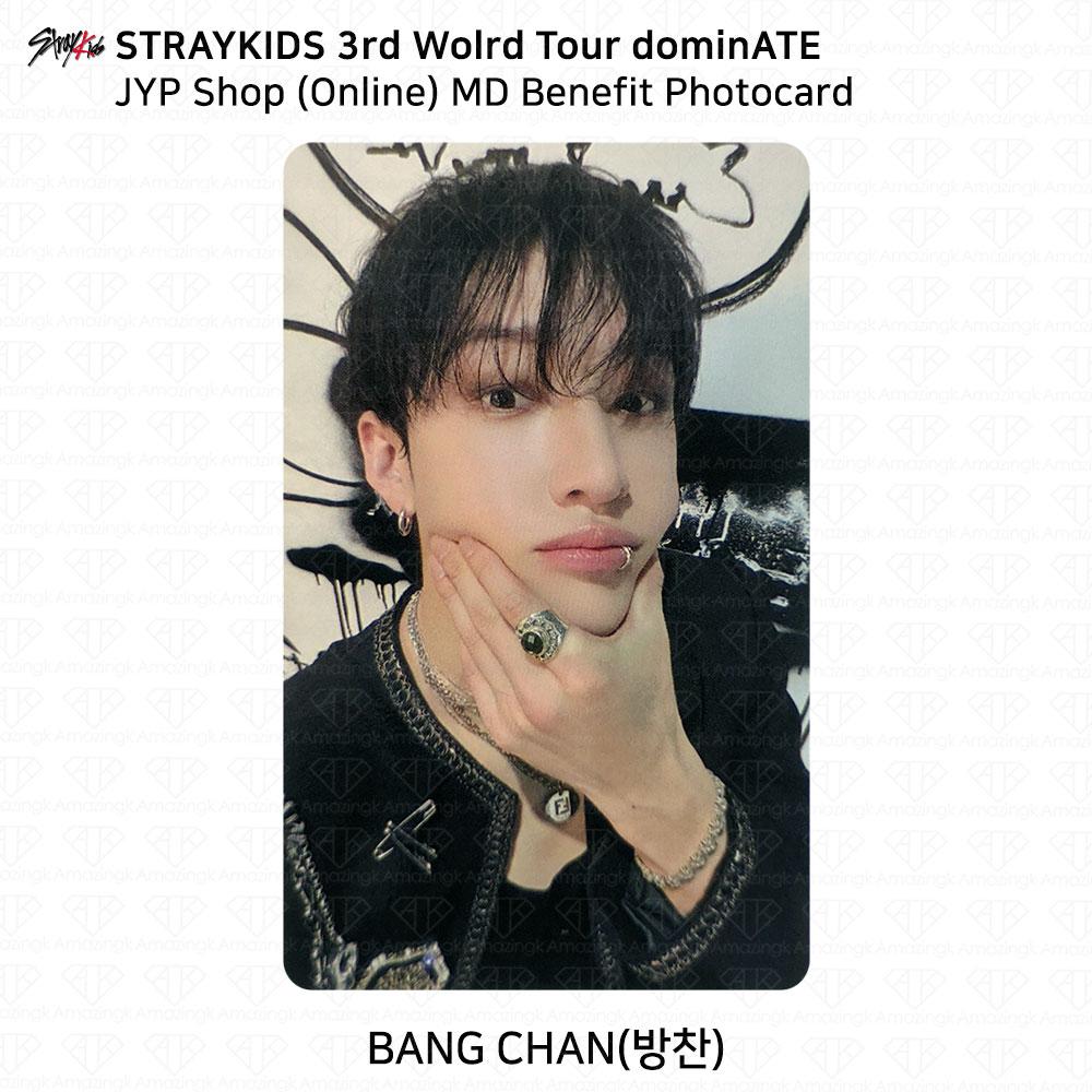 Stray Kids 3rd World Tour dominATE JYP Shop Online MD Benefit Photocard KPOP