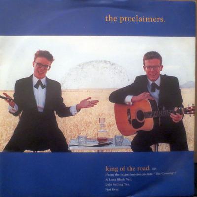 7-Zoll Schallplatte PROCLAIMERS - King Of The Road EP CLAIM5 Chrysalis 1990 UK Rock Gebraucht