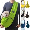 Pet Carrier Hand Free Sling Padded Strap Tote Bag Breathable Portable Messenger Bag Front Pocket Belt Carrying Small Dog Cat