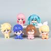 Hatsune Miku Pvc Figurine Collection Set With Assembly For Anime Enthusiasts And Display