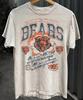NFL Chicago Bears campeões do Super Bowl 1985 camiseta de manga curta cor areia S-5XL Camiseta Unissex