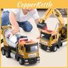 Truck Mixing Construction Vehicle Model With Sound Light For Kids Collectors And