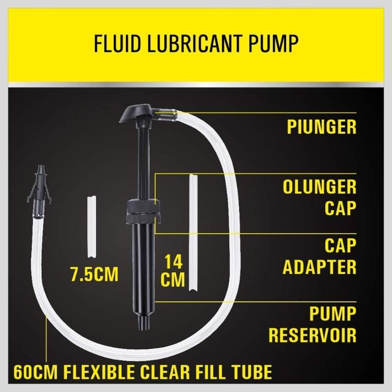 Compatible With Auto Transmission Liquid Car Hand Siphon Pump For Manually Pressing Fuel Oil Diesel Petrol Transfer Siphon Tool