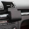 1 stk biloppbevaringspose Billuftuttak ruskpose for mobiltelefonnøkkel Solbriller Ventilasjon Dashboard Ryddig hengende lærorganiseringsboks