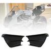 Motorcycle Side Winglet,Motorcycle Side Spoiler Front Fairing Aerodynamic Winglets for 250 Z900 Z1000 (Glossy Black)