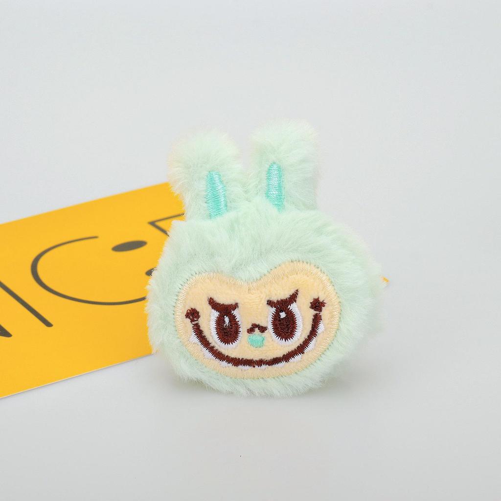 LABUBU Cute Rabbit Cartoon Brooch - Plush DIY Jewelry Accessory