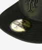 New Era 59FIFTY Black Black Size 7 & Cap, 1/2 (Used)