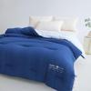 Deep Sleep Pro Temperature-Control Knitted Quilt: All-Season Warmth, Machine Washable for Spring, Autumn, and Winter.
