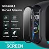 5pcs Soft Tempered Glass For Xiaomi Mi Band 8 7 Smart Watchband Full Cover Screen Protector Film for Xiaomi Miband 7 6 5 4 Glass