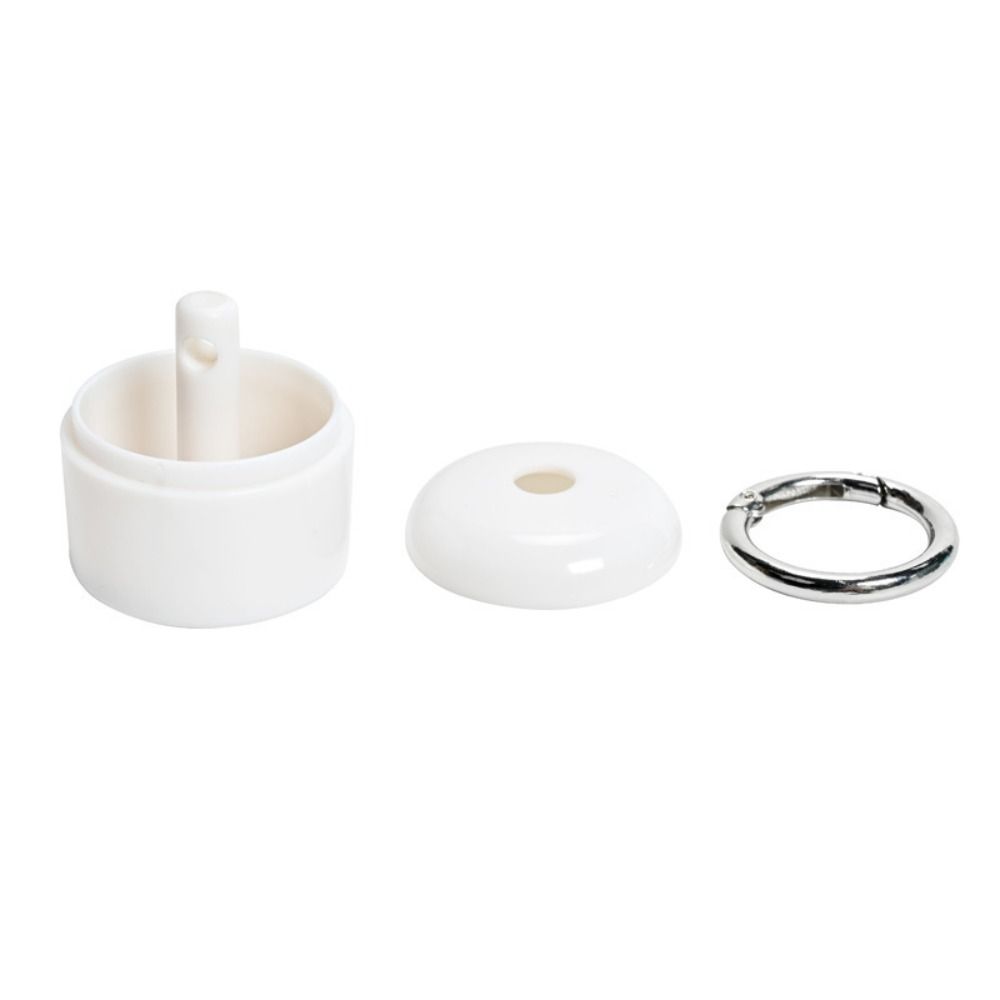 3PCS Portable Ring Storage Box Keychain Pill Container Mini Storage Box Jewelry Storage Case  Travel